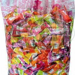 友賓長型綜合水果牛奶風味軟糖-含明膠