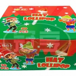 日日旺聖誕帽棒棒糖(10g*30入/盒)