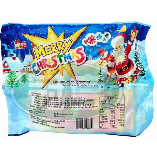 日日旺聖誕跳跳棒棒糖(5g*25入)/包