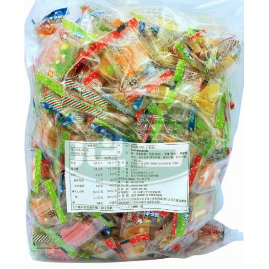 日日旺聖誕Q皮糖(有糖粉)