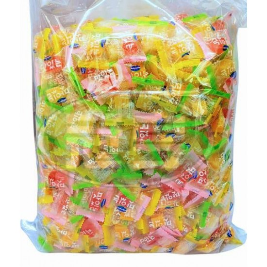 新巧風方格子綜合水果風味軟糖