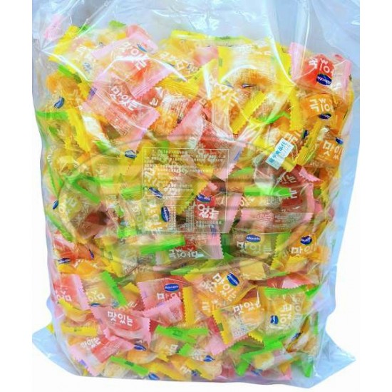 新巧風方格子綜合水果風味軟糖
