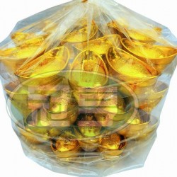 蓬萊財源廣進元寶可可球(硬殼元寶48顆)-全素