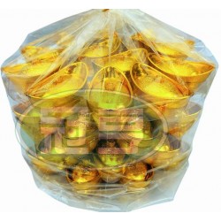 蓬萊財源廣進元寶可可球(硬殼元寶48顆)-全素