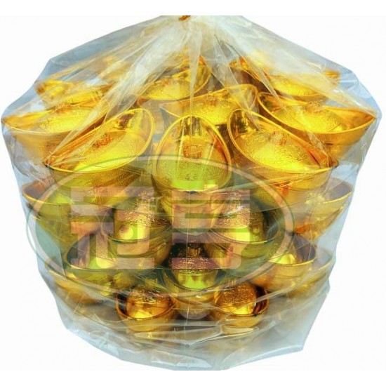 蓬萊財源廣進元寶可可球(硬殼元寶48顆)-全素