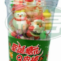 日日旺聖誕糖花Q皮棒(罐)