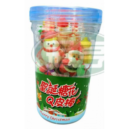 日日旺聖誕糖花Q皮棒(罐)