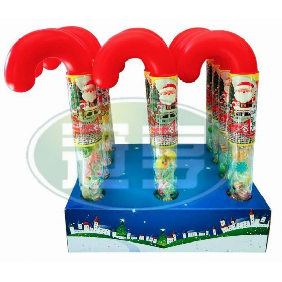 果子町聖誕迷你拐杖(壹支)(原賓士糖拐杖[常缺貨下單前請先詢問]