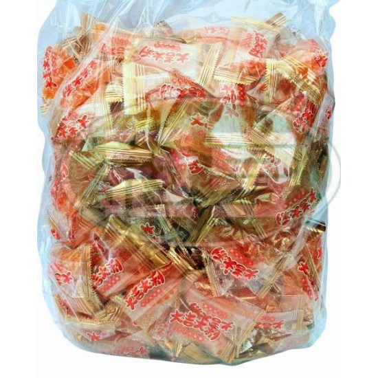 日日旺大吉大利桔子味軟糖(橘子瓣造型)