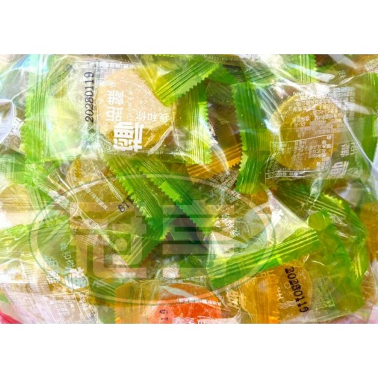 蓬萊香橙檸檬風味軟糖-全素