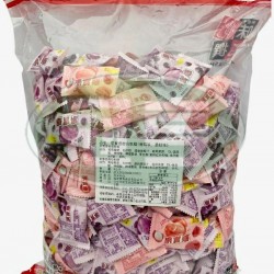 蓬萊果實感綜合軟糖(葡萄味.荔枝味)-全素 蓬萊果實感綜合軟糖(葡萄味.荔枝味)-全素