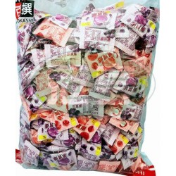 蓬萊果實感綜合軟糖(葡萄味.荔枝味)-全素