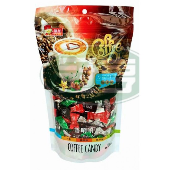 福伯香噴噴綜合咖啡糖-奶素(包)