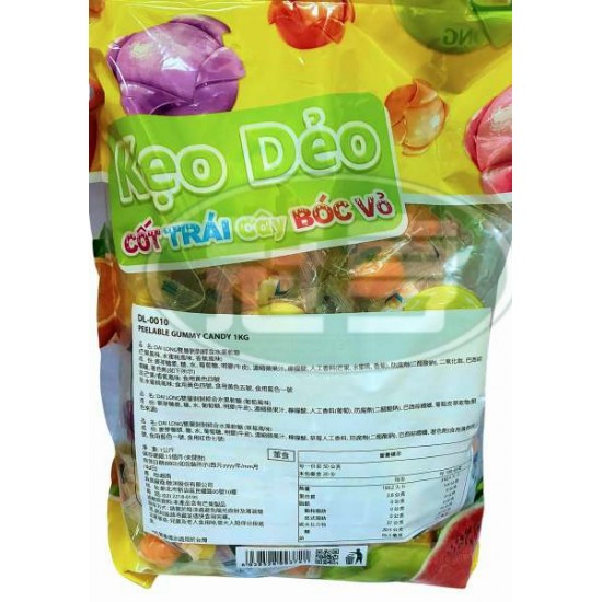 敬洋DAI LONG雙層剝剝綜合水果軟糖-葷(包)