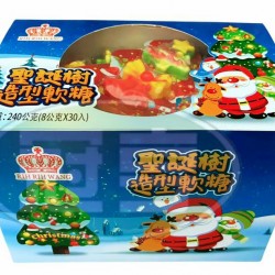 日日鑫聖誕樹造型軟糖(8g*30入/盒)