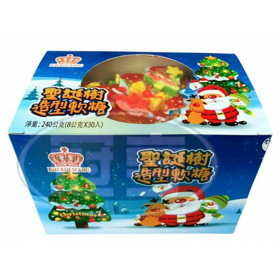 日日鑫聖誕樹造型軟糖(8g*30入/盒)