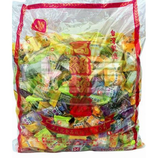 洪元記五彩水果風味軟糖