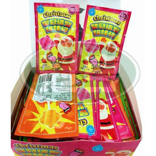 日日鑫聖誕節皇冠造型跳棒糖(11g*30入/盒)