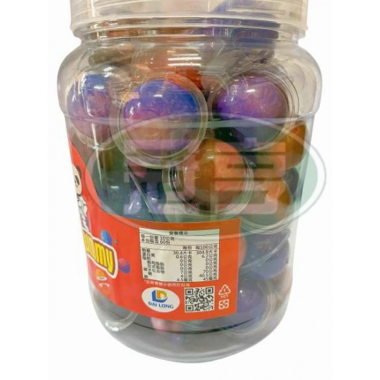 敬洋DAI LONG星球造型夾心軟糖(10g*60入/罐)