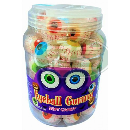 敬洋DAI LONG眼球造型夾心軟糖(10g*60入/罐)