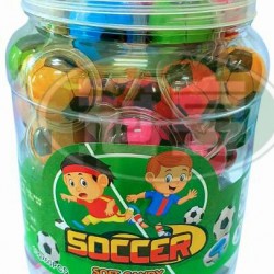 敬洋DAI LONG足球造型夾心軟糖(10g*60入/罐)-葷