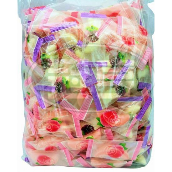 日日旺果漾白桃/山竹風味軟糖