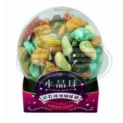 果子町水晶球彩岩可可風味糖