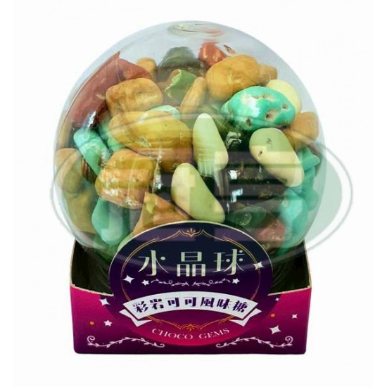 果子町水晶球彩岩可可風味糖