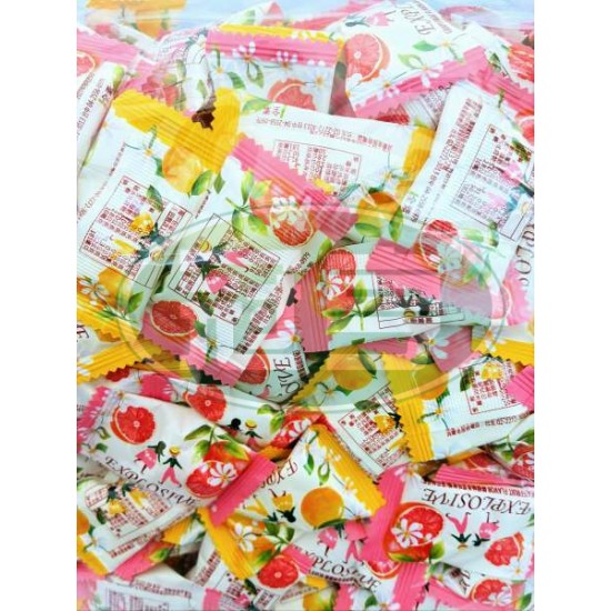 蓬萊檸檬柚香果味軟糖-全素