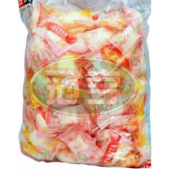 蓬萊心語果汁風味軟糖-全素