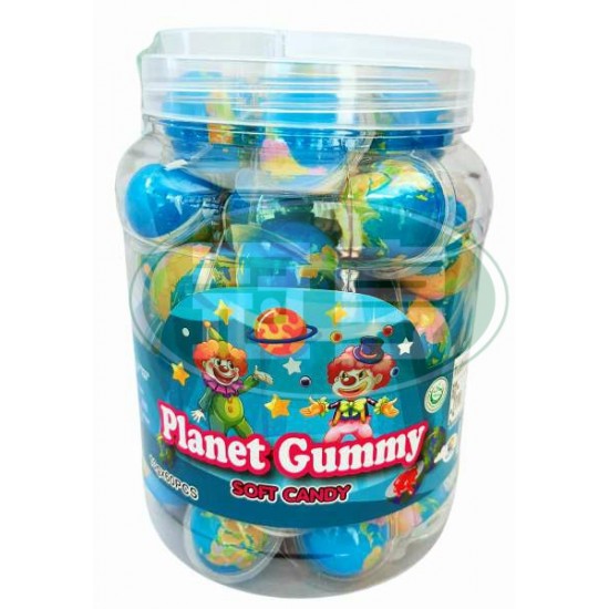 敬洋DAI LONG地球造型夾心軟糖(10g*60入/罐)