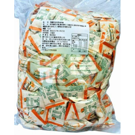 日日旺烏龍茶金桔風味軟糖