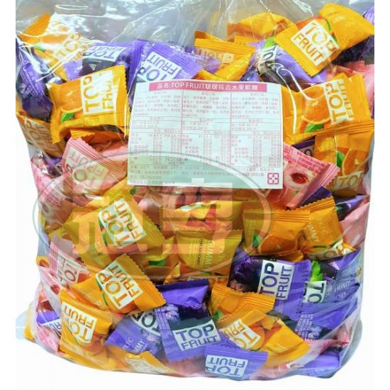 金瑞祥TOP FRUIT啵啵綜合水果軟糖-全素