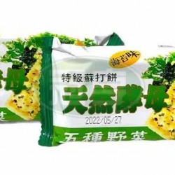 厚毅五種野菜蘇打餅(海苔味)-全素