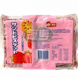 日日旺草莓味果醬夾心餅乾(包)