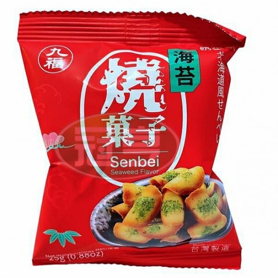 九福海苔燒菓子-蛋奶素