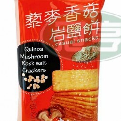 厚毅藜麥香菇岩鹽餅-奶素