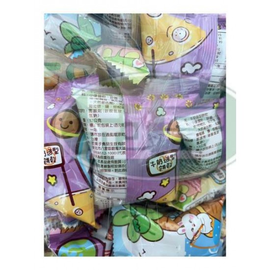 匠菓子動物牛奶造型餅乾-奶素(紫帶)