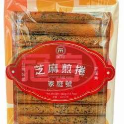 美可芝麻煎捲(家庭號)-蛋奶素(包)**運送過程中難免破損，無法接受者請勿下單**