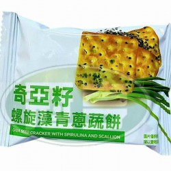 堡晟奇亞籽螺旋藻青蔥蔬餅
