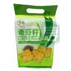堡晟奇亞籽螺旋藻青蔥蔬餅(包)