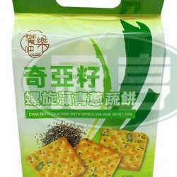 堡晟奇亞籽螺旋藻青蔥蔬餅(包)