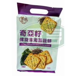 堡晟奇亞籽螺旋藻海苔蔬餅(包)
