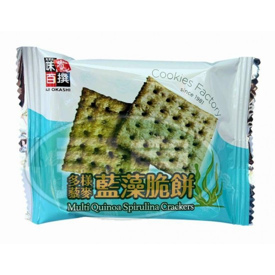 蓬萊多樣藜麥藍藻脆餅-奶素