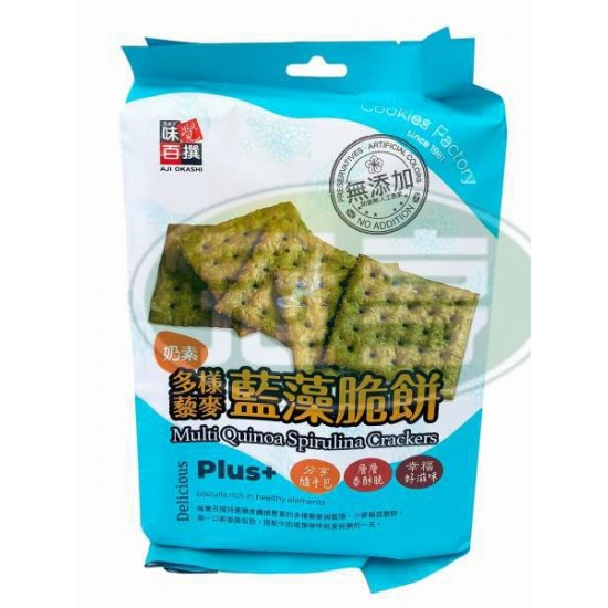 蓬萊多樣藜麥藍藻脆餅-奶素(包)