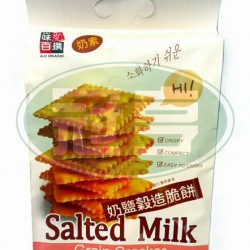 蓬萊奶鹽穀造脆餅-奶素(包)