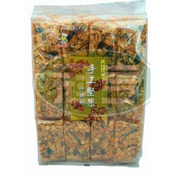逢國黃金口福堅果黑糖沙琪瑪(包)-蛋奶素