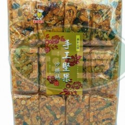 逢國黃金口福堅果黑糖沙琪瑪(包)-蛋奶素