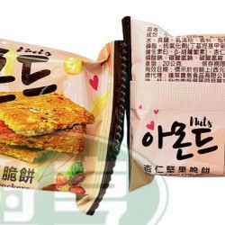 蓬萊杏仁堅果脆餅-奶素
