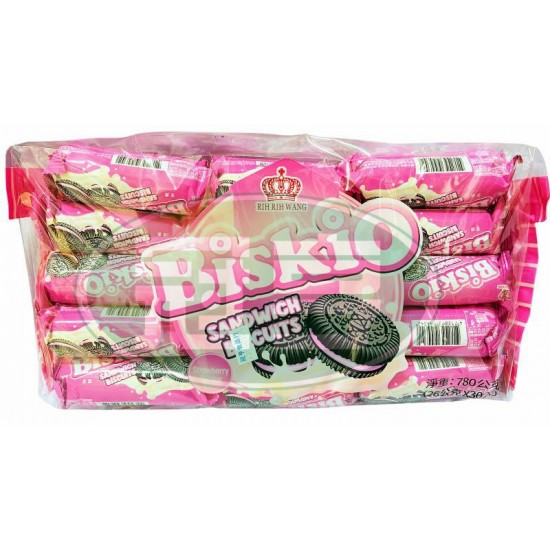 日日旺草莓味小黑餅(26g*30入/封)(包)